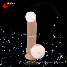 FDA Ejaculating Male Dildo Penis Sex Toys pour Femme (DYAST397)